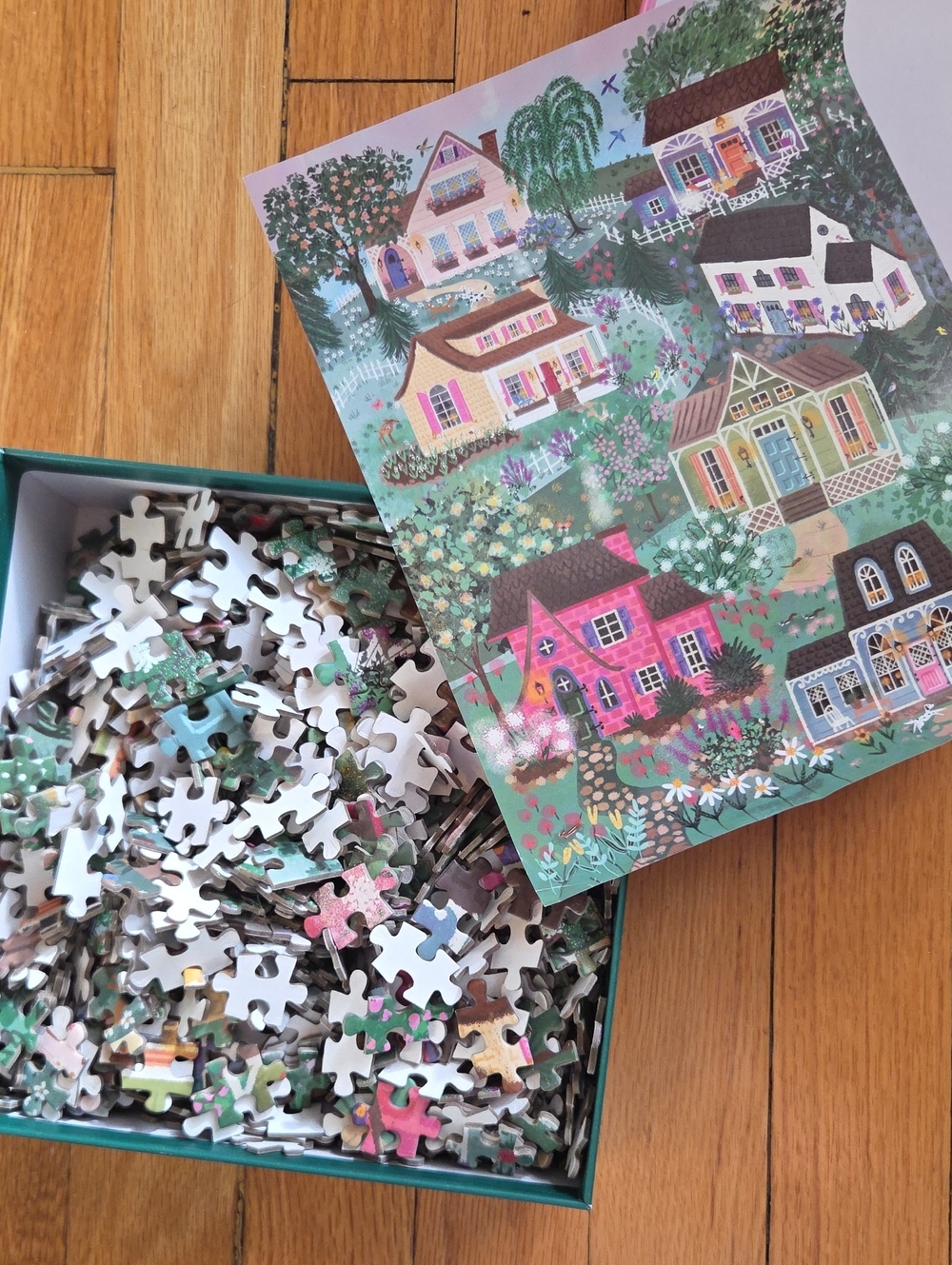 Galison "The Cottage Hills" 1000 Piece Puzzle